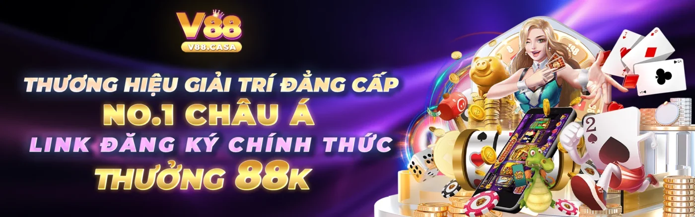 Banner nền cổng game v88