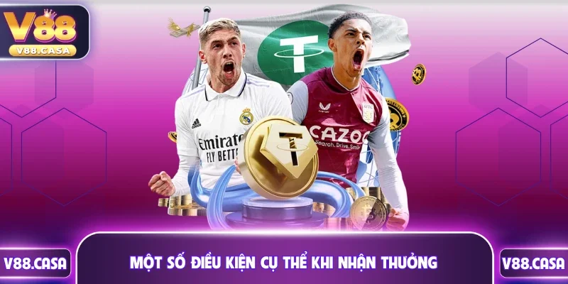 Một số điều kiện cụ thể khi rút tiền V88